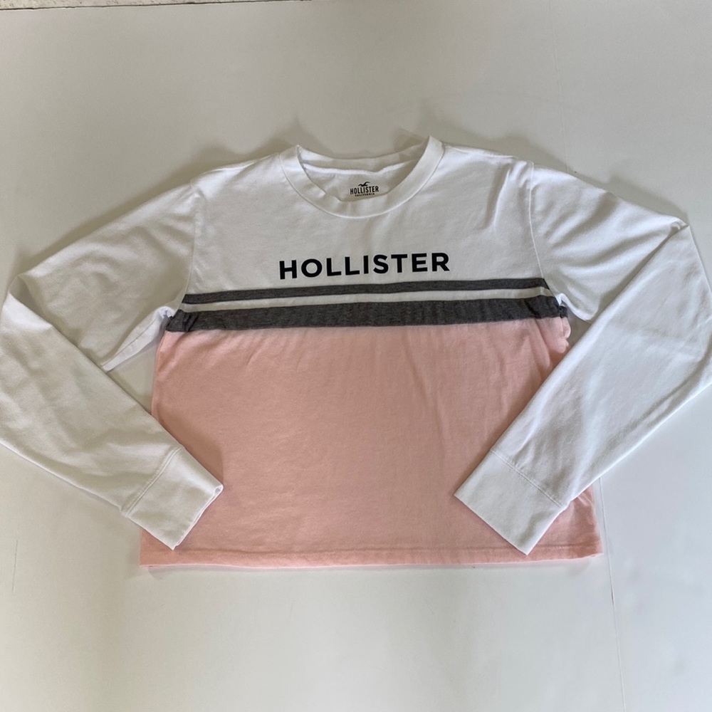 HOLLISTER CROP TOP LONG SLEEVE XS